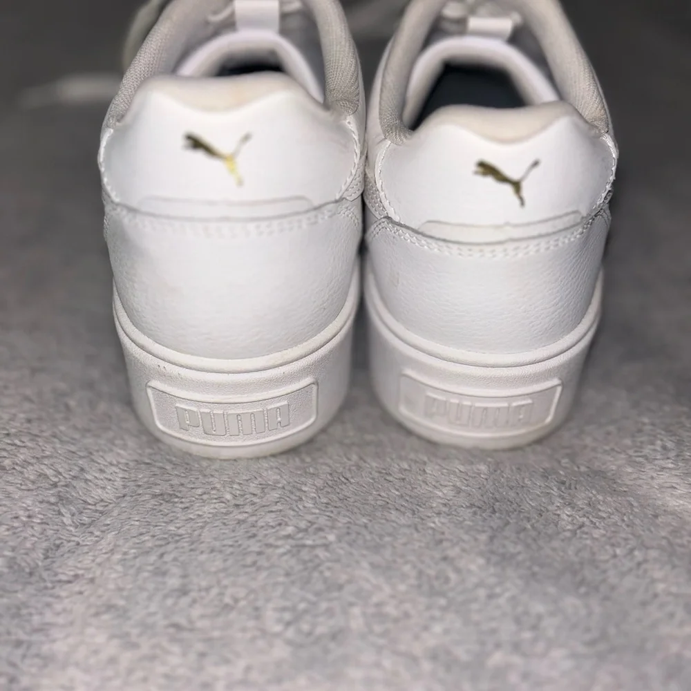 PUMA Women's White Platform Sneakers